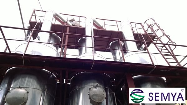 三效降膜蒸發器